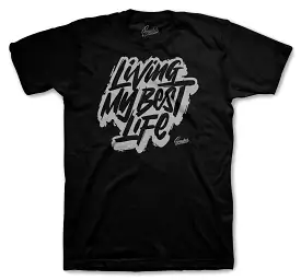 700 Black Shirt - Living Life - Black