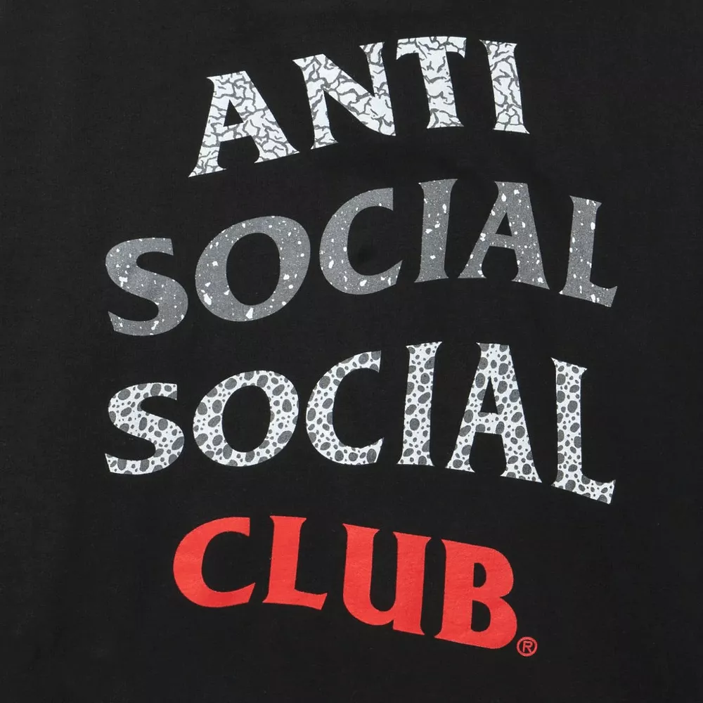 Anti Social Social Club 99 Retro IV Black Hoodie