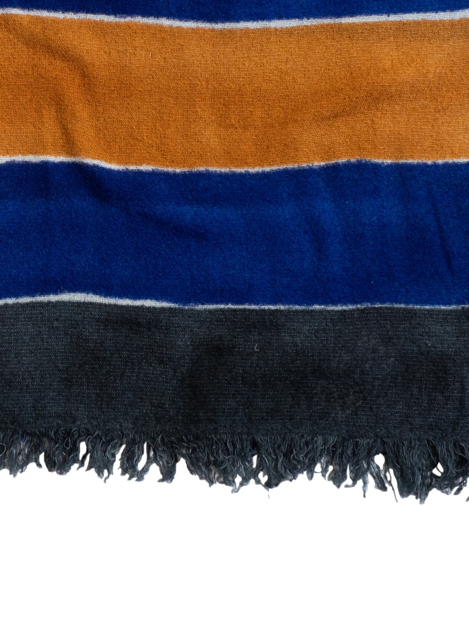 Artist Scarf Mustard / Blue / Grey 