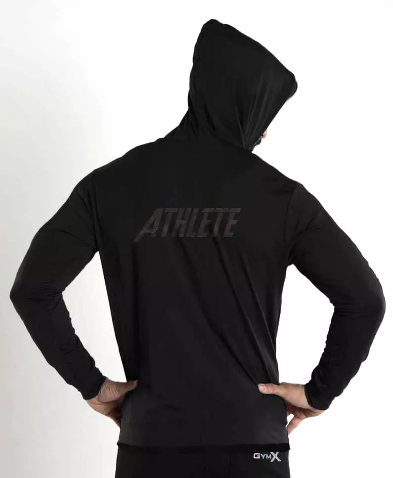 Athlete Camo  Black Hoodie - Sale