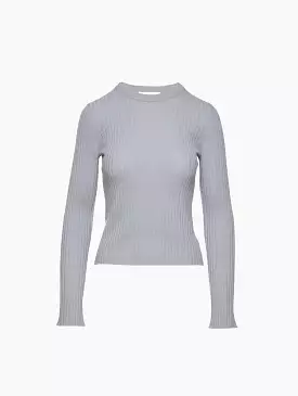 Atlantic Ribbed Crewneck Sweater