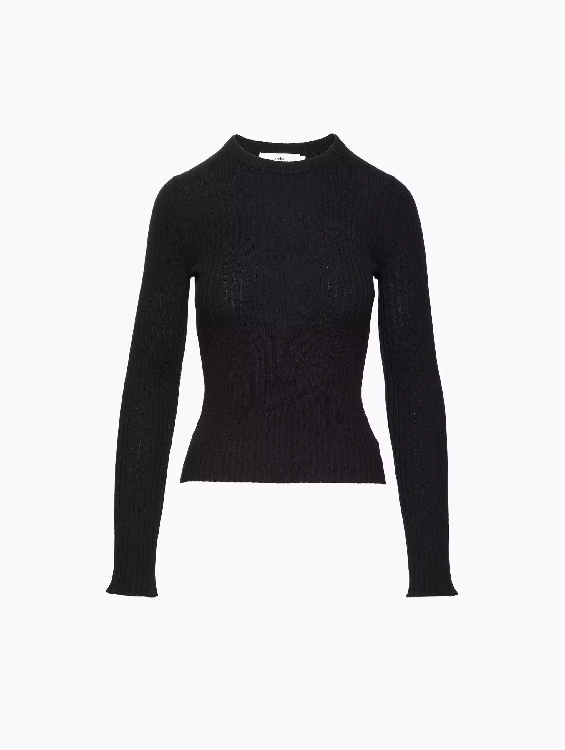 Atlantic Ribbed Crewneck Sweater