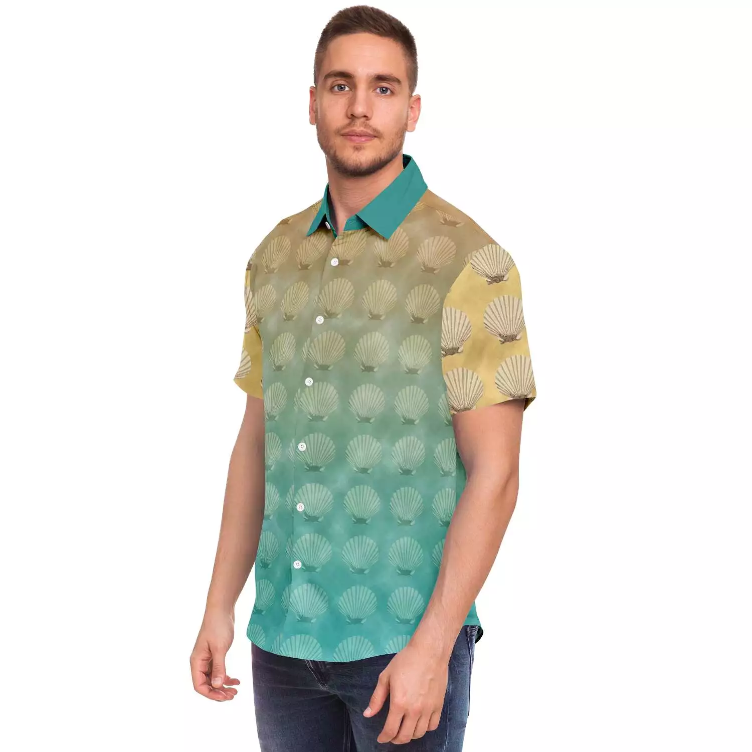 Atlantis LTD Short Sleeve Button Down Shirt