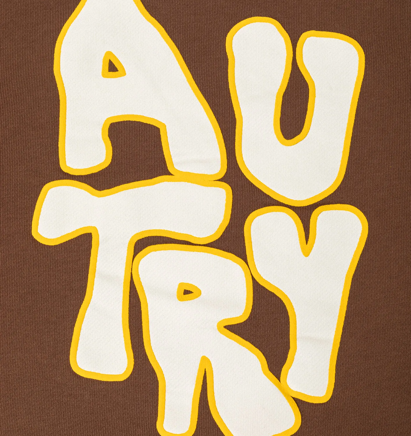 AUTRY APPAREL KIDKIDS HOODIE IN BROWN JERSEY