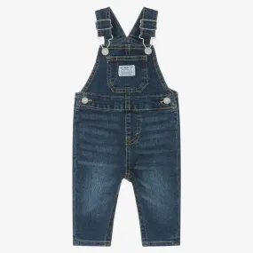 Baby Boys Blue Denim Dungarees