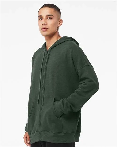 Bella+Canvas Sponge Fleece DTM Full-Zip Hoodie