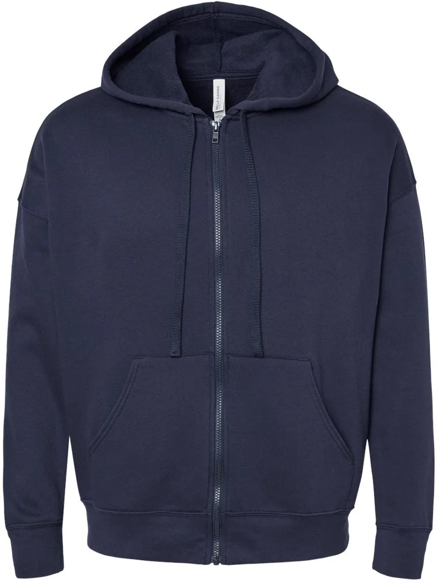 Bella+Canvas Sponge Fleece DTM Full-Zip Hoodie