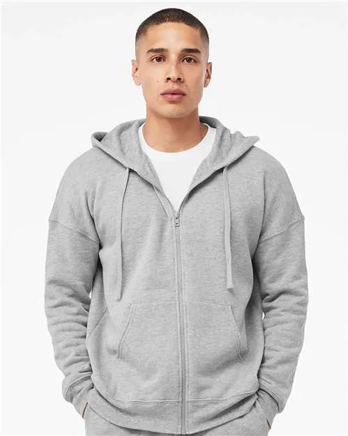 Bella+Canvas Sponge Fleece DTM Full-Zip Hoodie