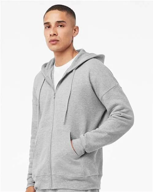 Bella+Canvas Sponge Fleece DTM Full-Zip Hoodie