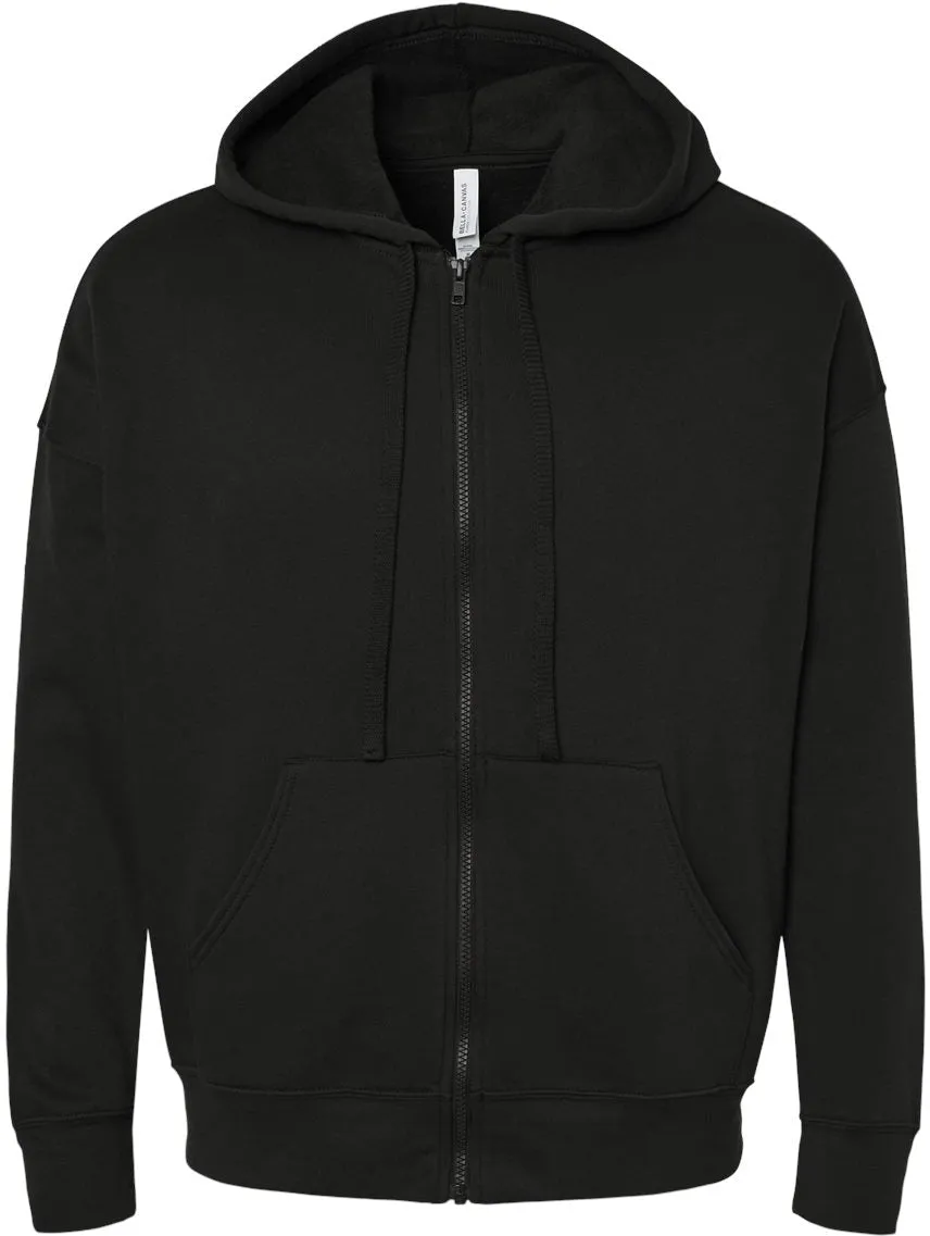 Bella+Canvas Sponge Fleece DTM Full-Zip Hoodie