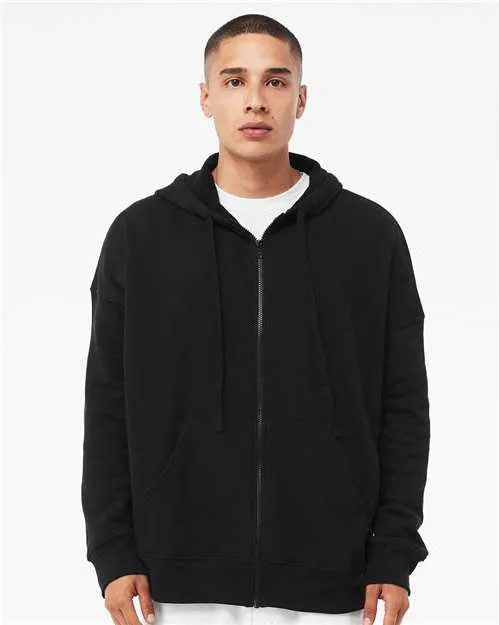 Bella+Canvas Sponge Fleece DTM Full-Zip Hoodie