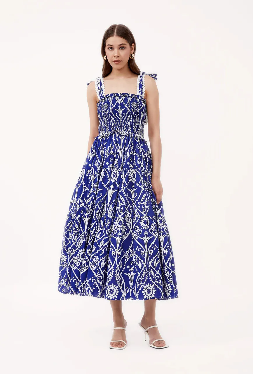 Beyond by Vera Mia Dress, Assisi Indigo