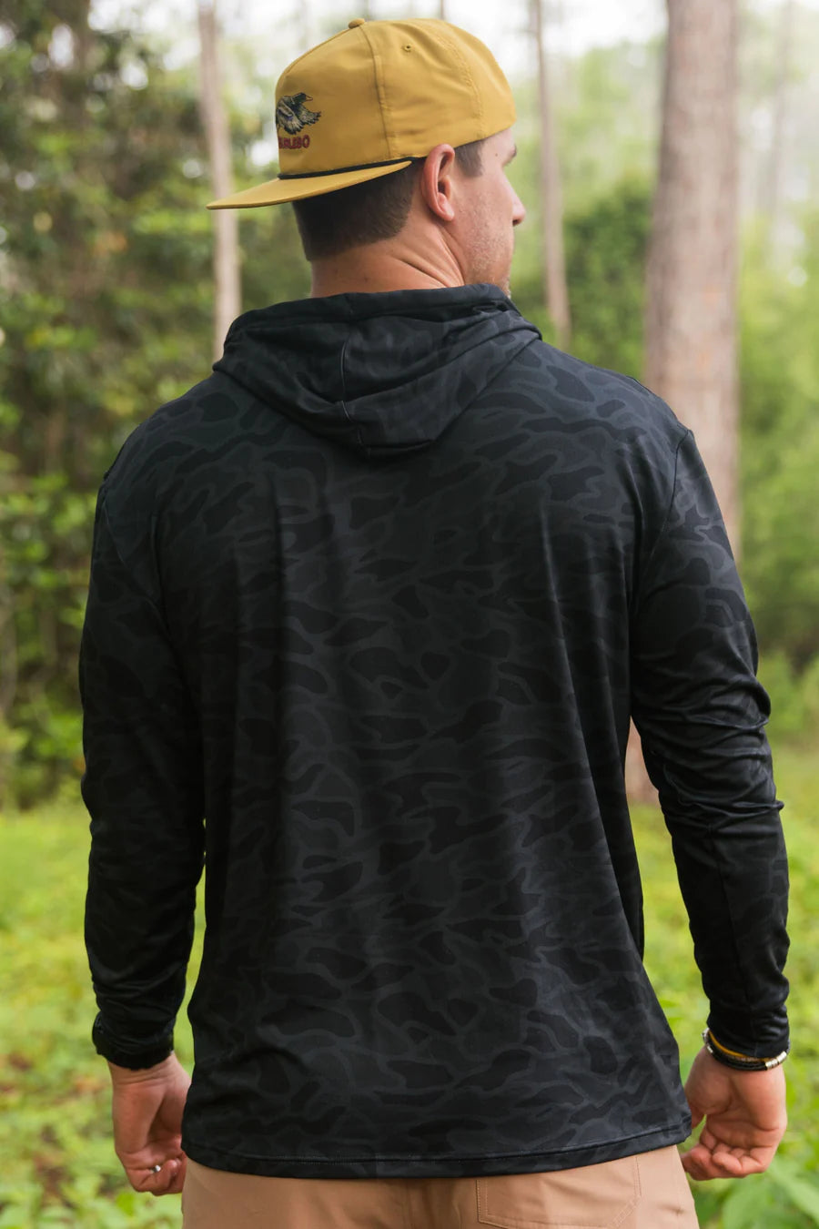 Black Camo Performance Hoodie