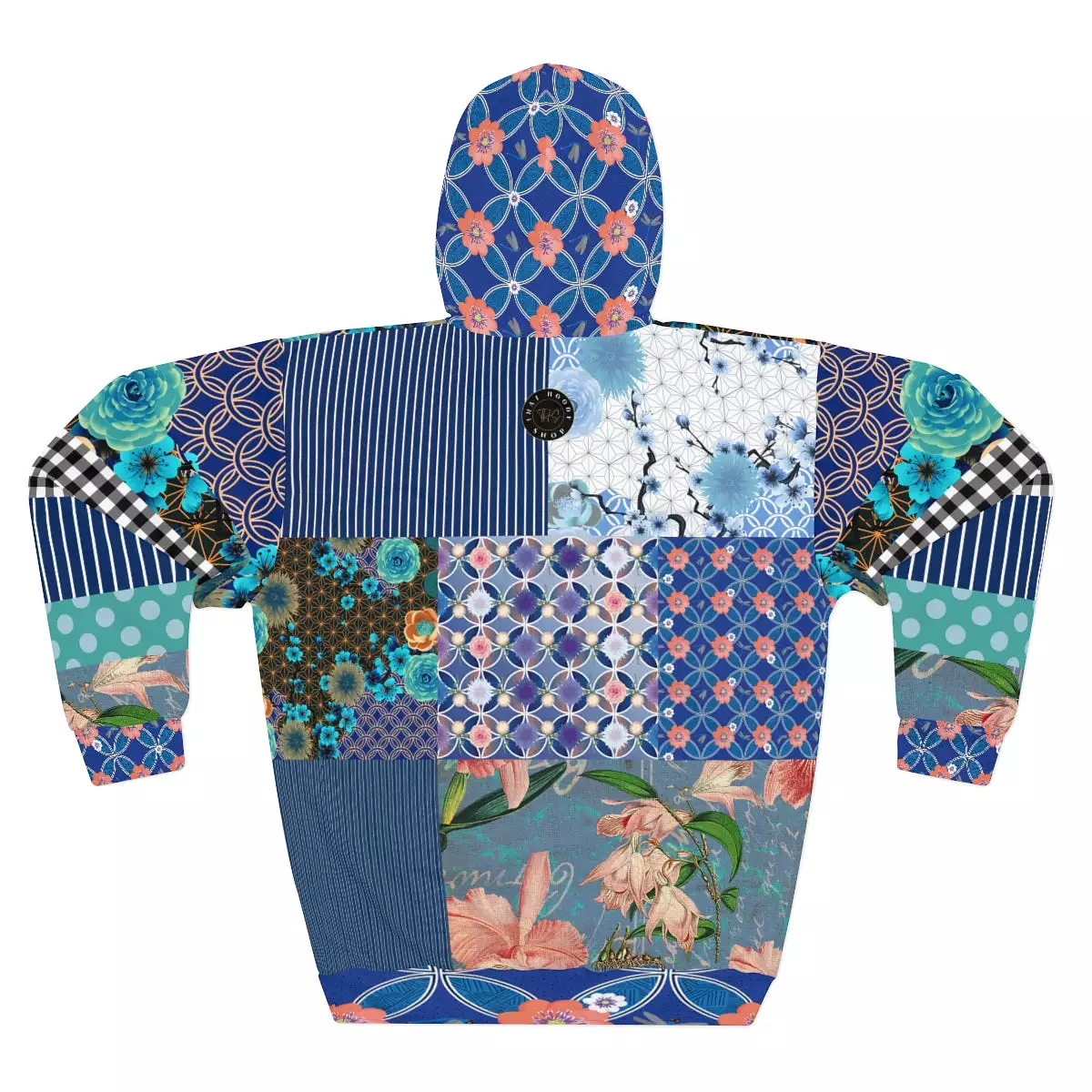 Blue Andalusian Unisex Pullover Hoodie