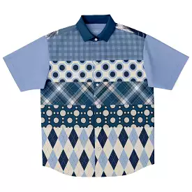 Blueberry Hill Button Short Sleeve Down Shirt