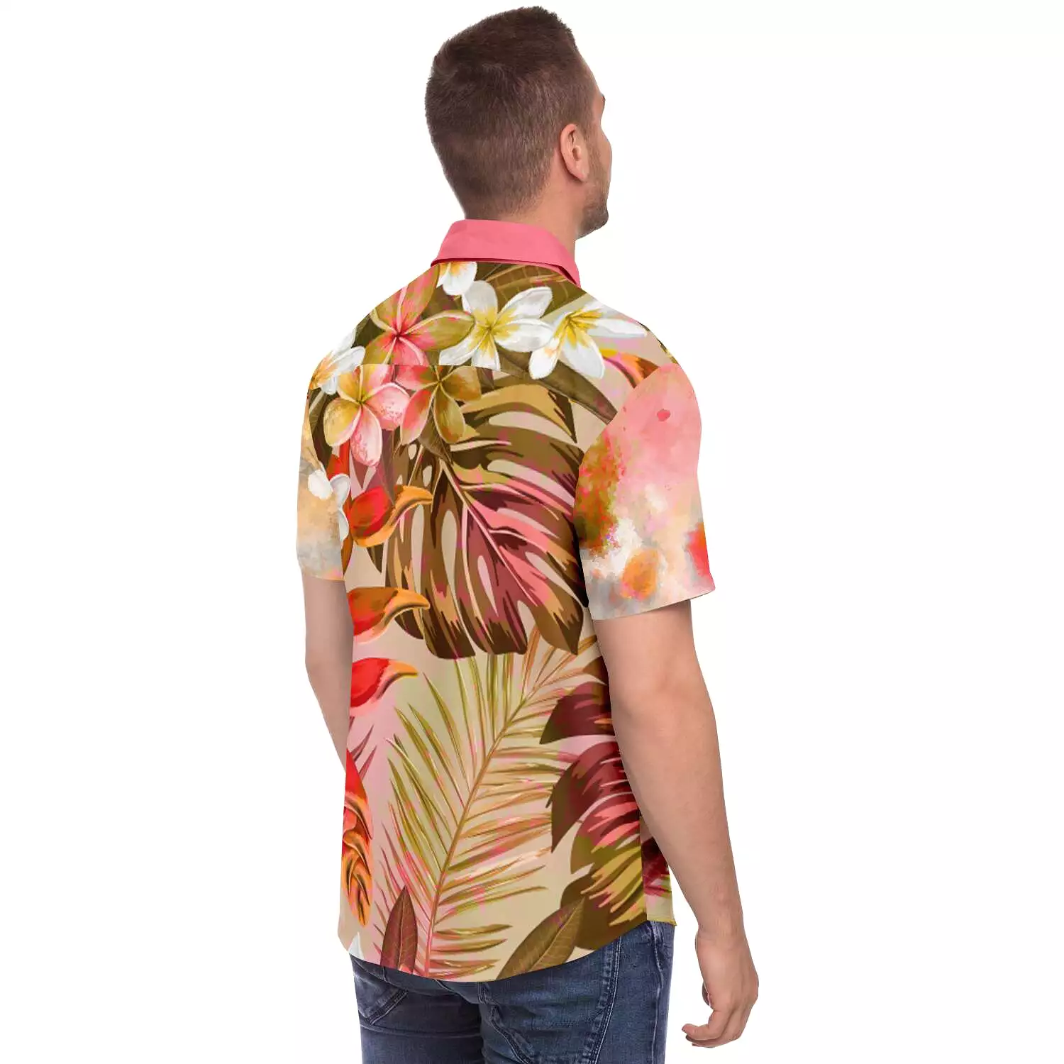 Brando Tahiti Short Sleeve Button Down Shirt