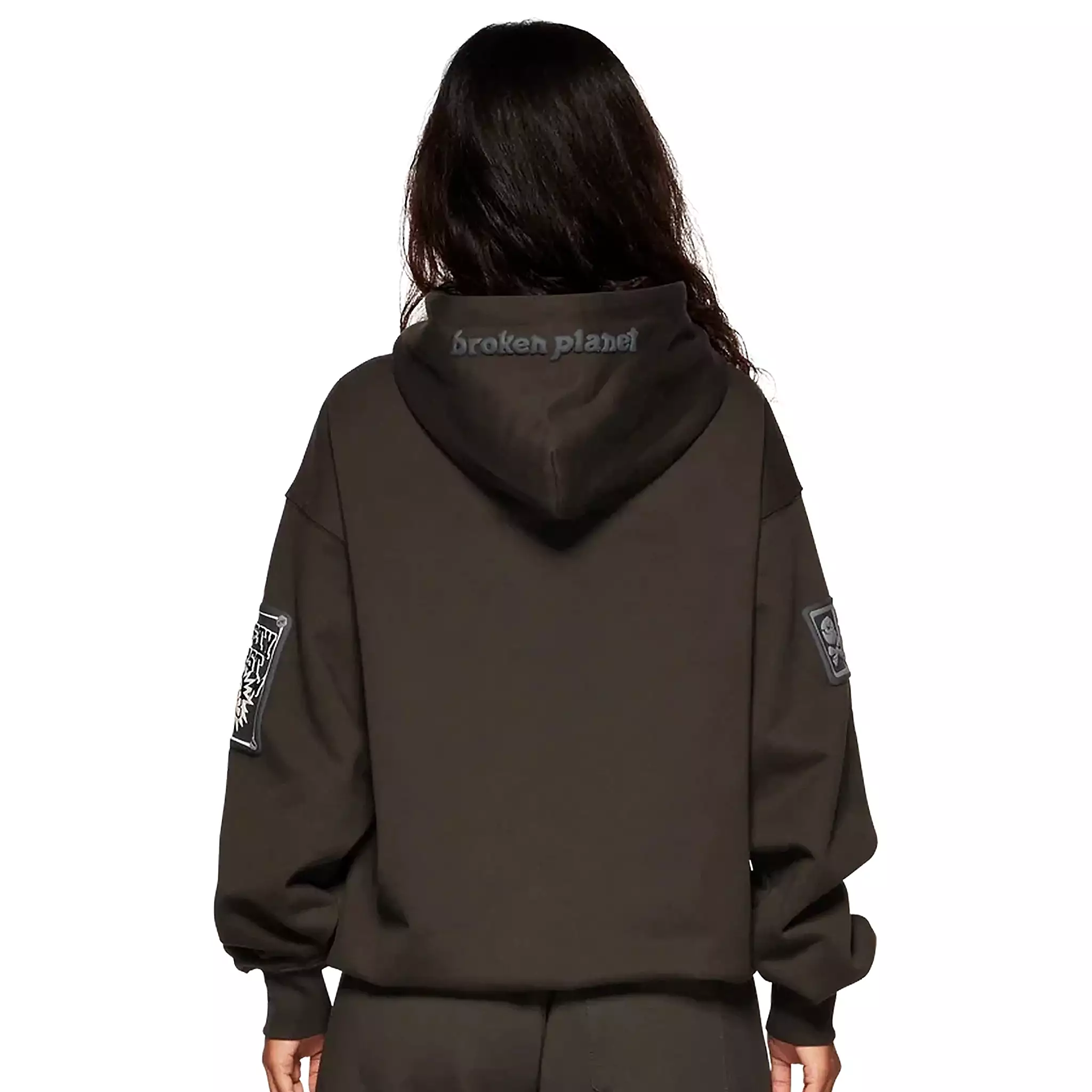 Broken Planet Repair Services Soot Black Hoodie