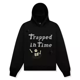 Broken Planet Trapped In Time Soot Black Hoodie