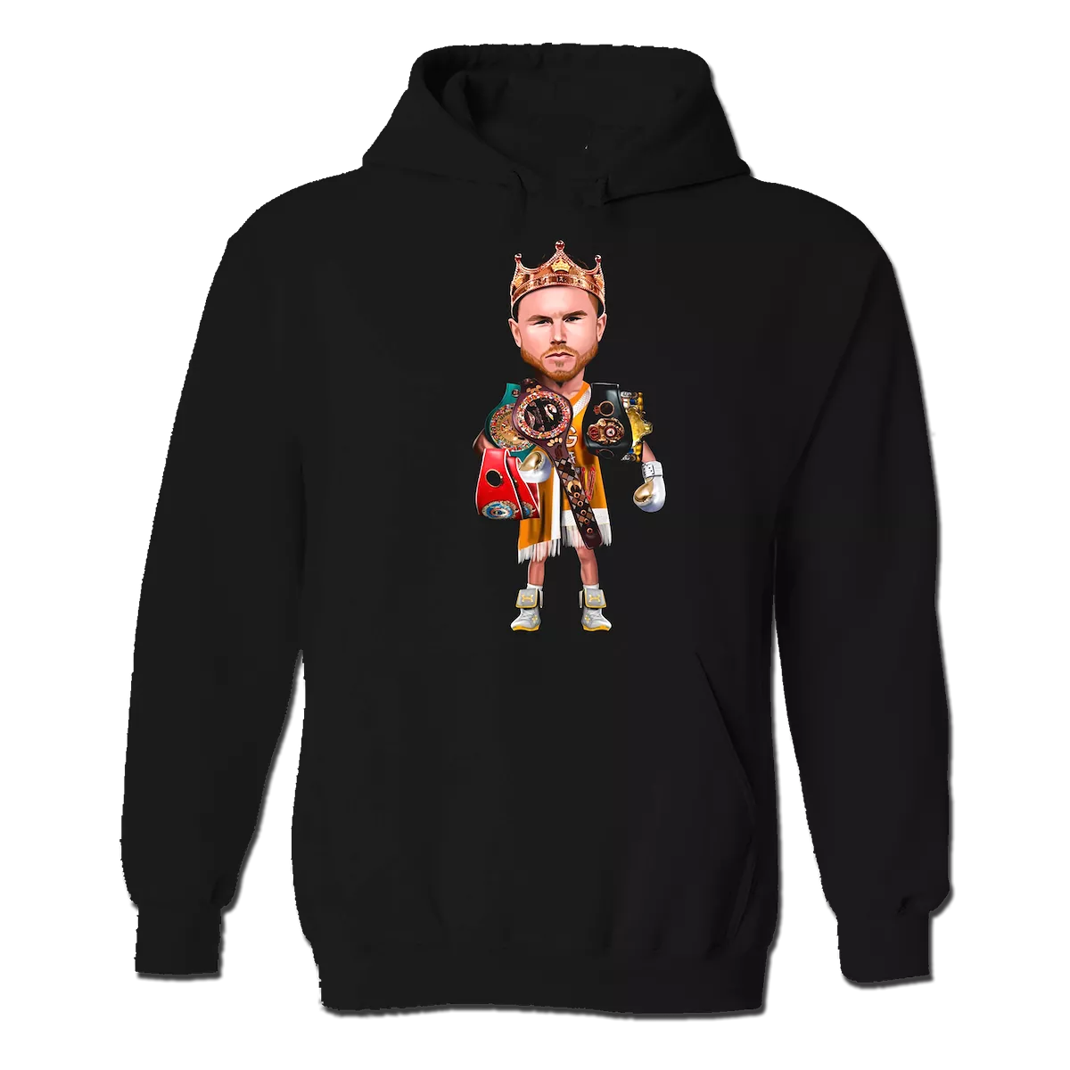 Canelo Black Hoodie