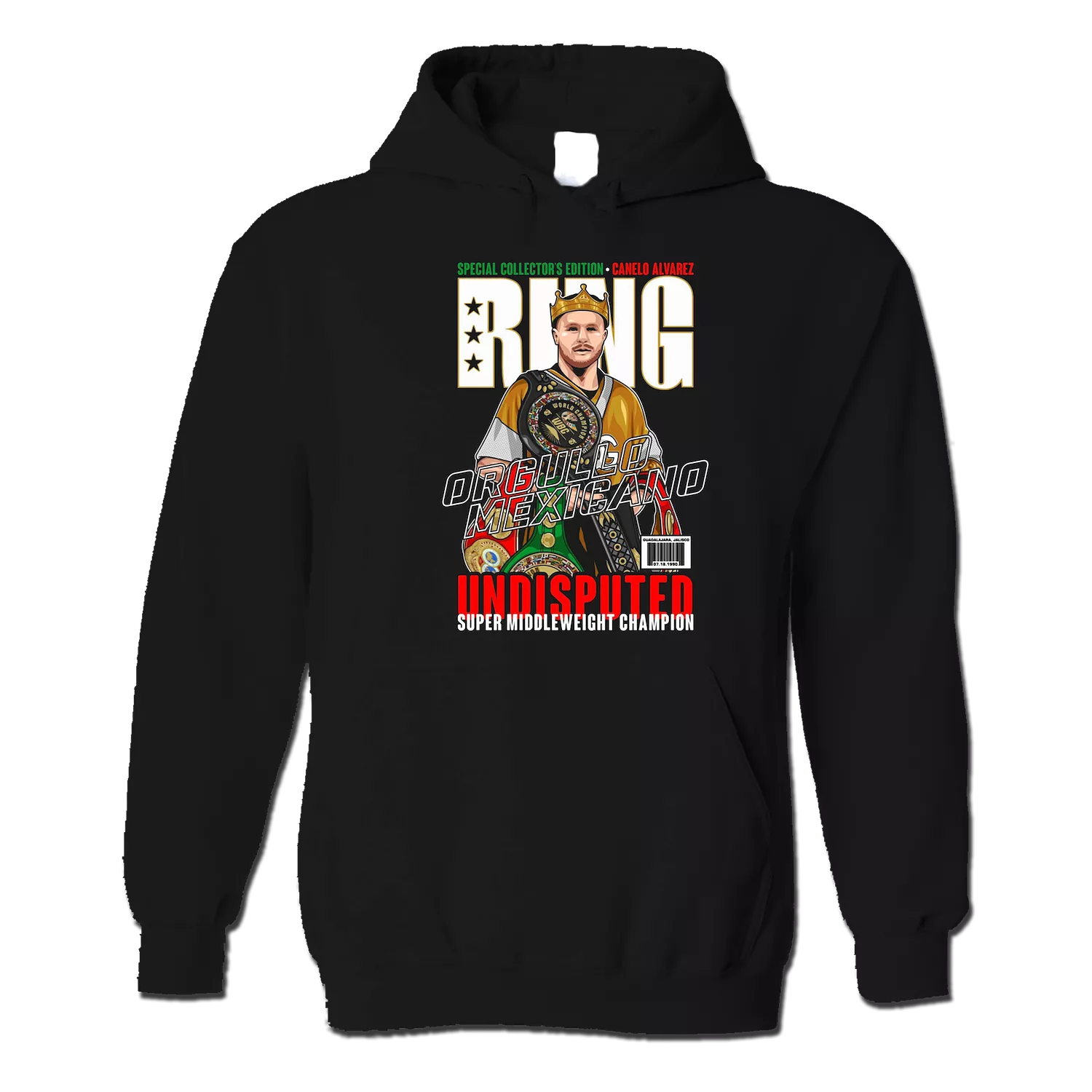 Canelo (Slam) Black Hoodie