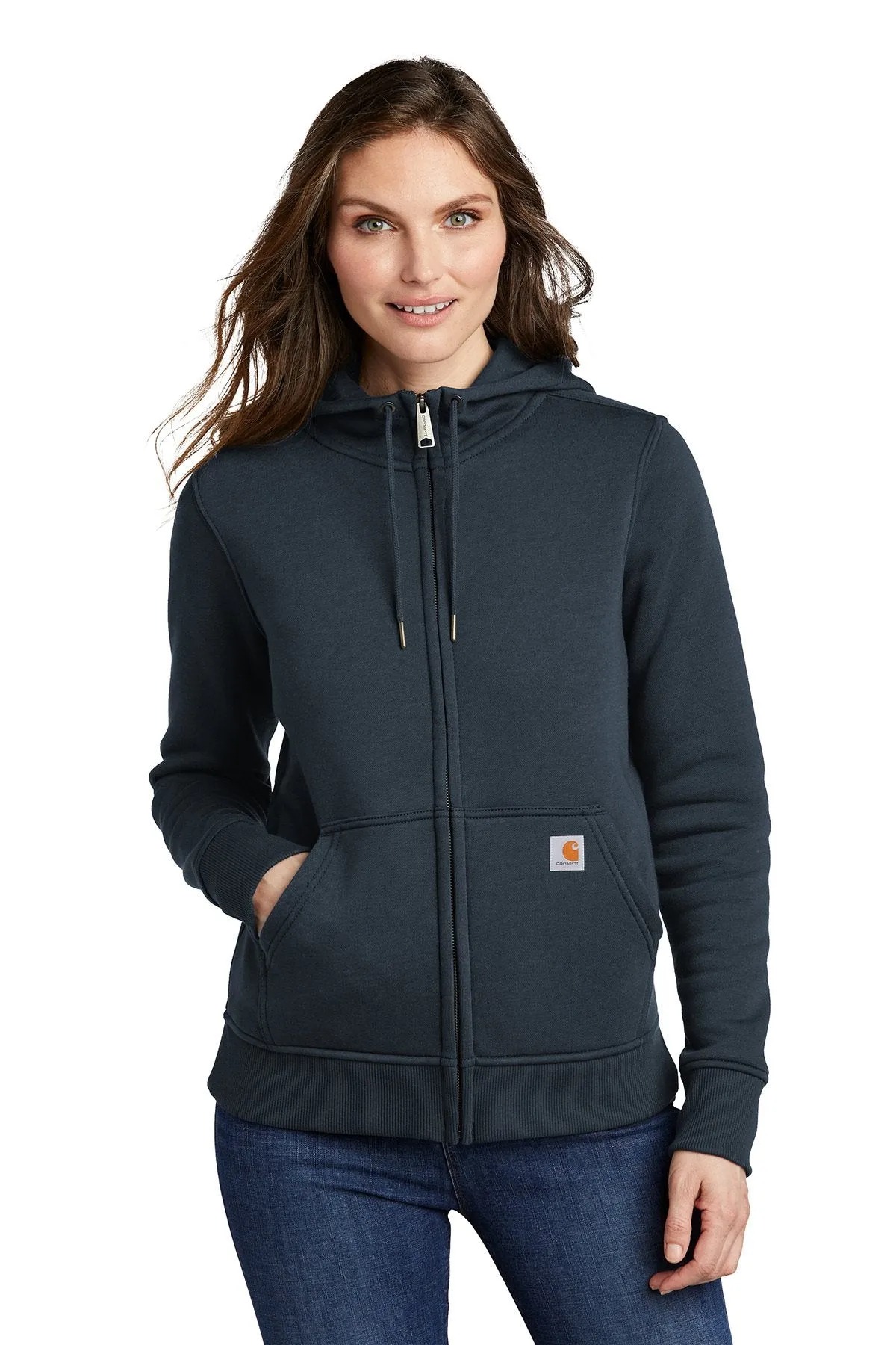 Carhartt Women's Clarksburg Full-Zip Hoodie CT102788 Navy