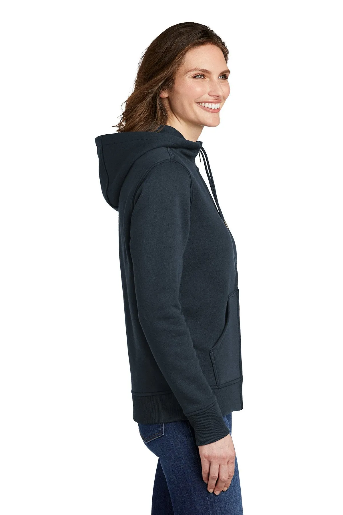 Carhartt Women's Clarksburg Full-Zip Hoodie CT102788 Navy