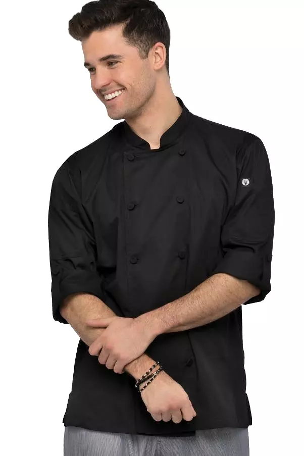 Chef Works Bowden Cool Vent Roll Up Sleeves Chef Coat