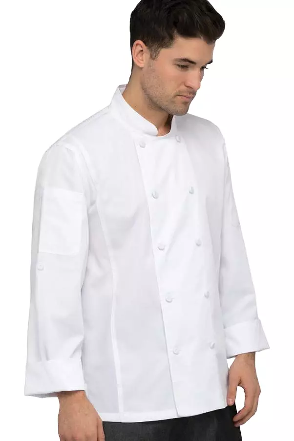 Chef Works Bowden Cool Vent Roll Up Sleeves Chef Coat