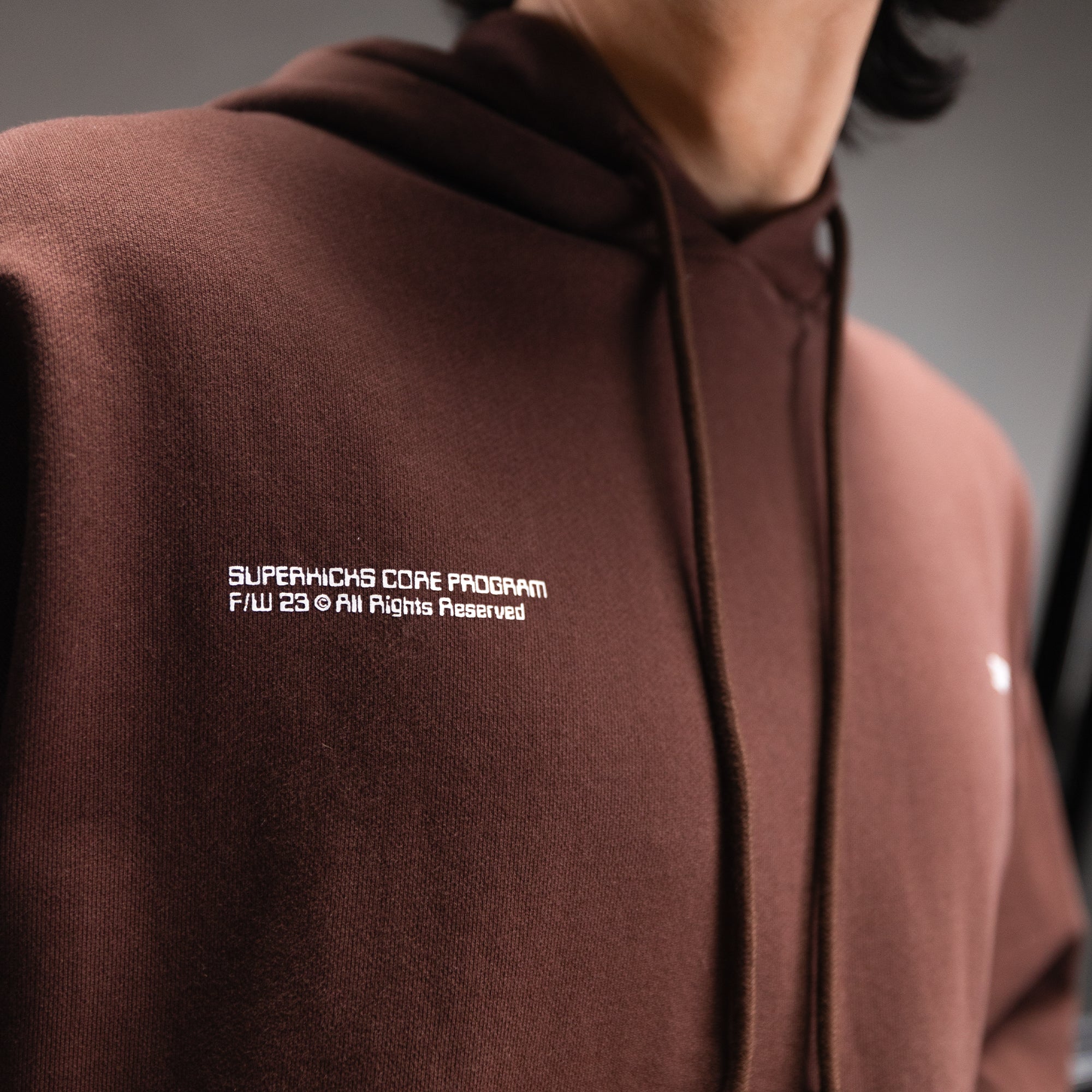 CORE 3.0 UNISEX HOODIE “BROWN”