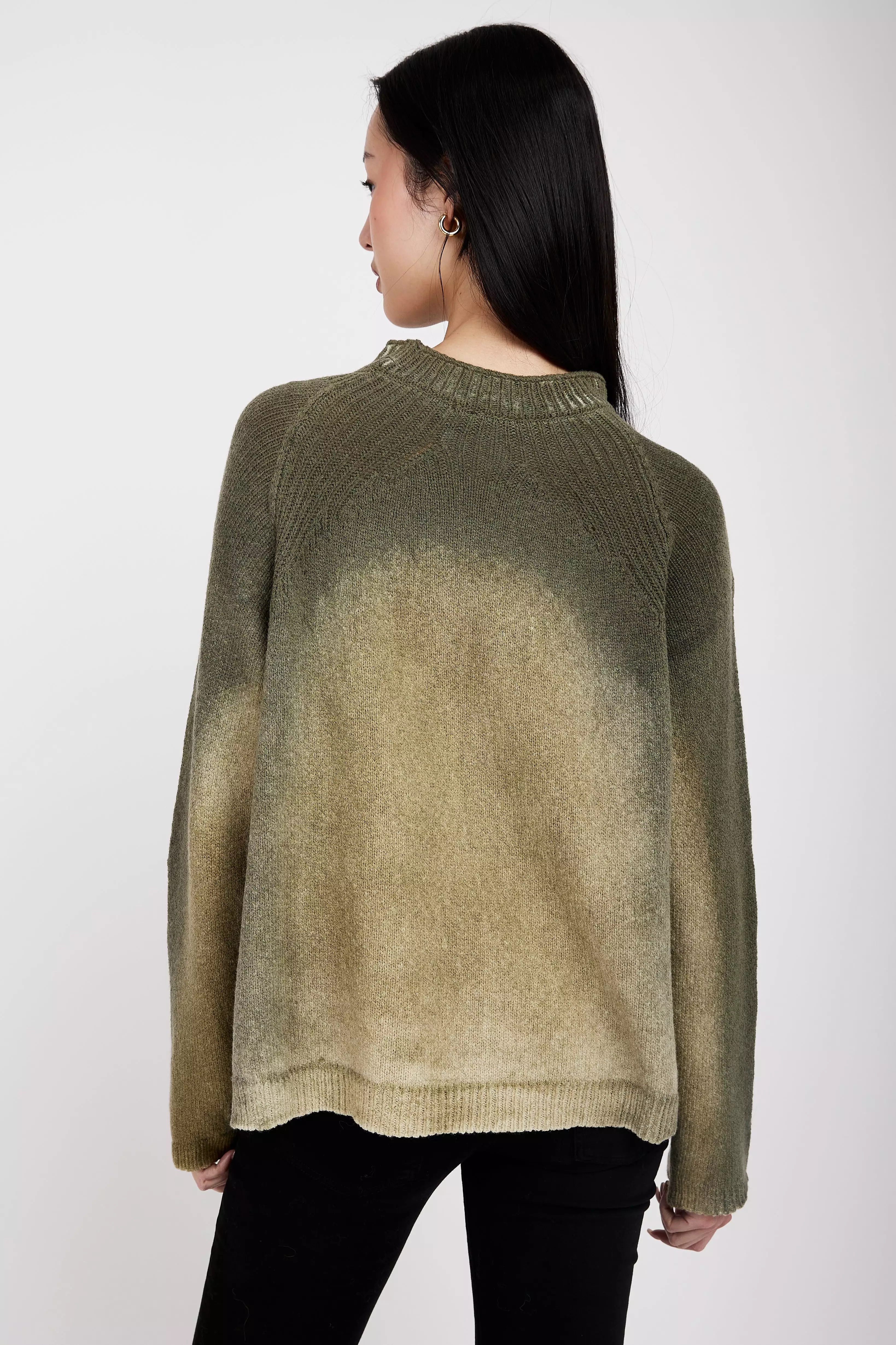 Crewneck Sweater in Forest