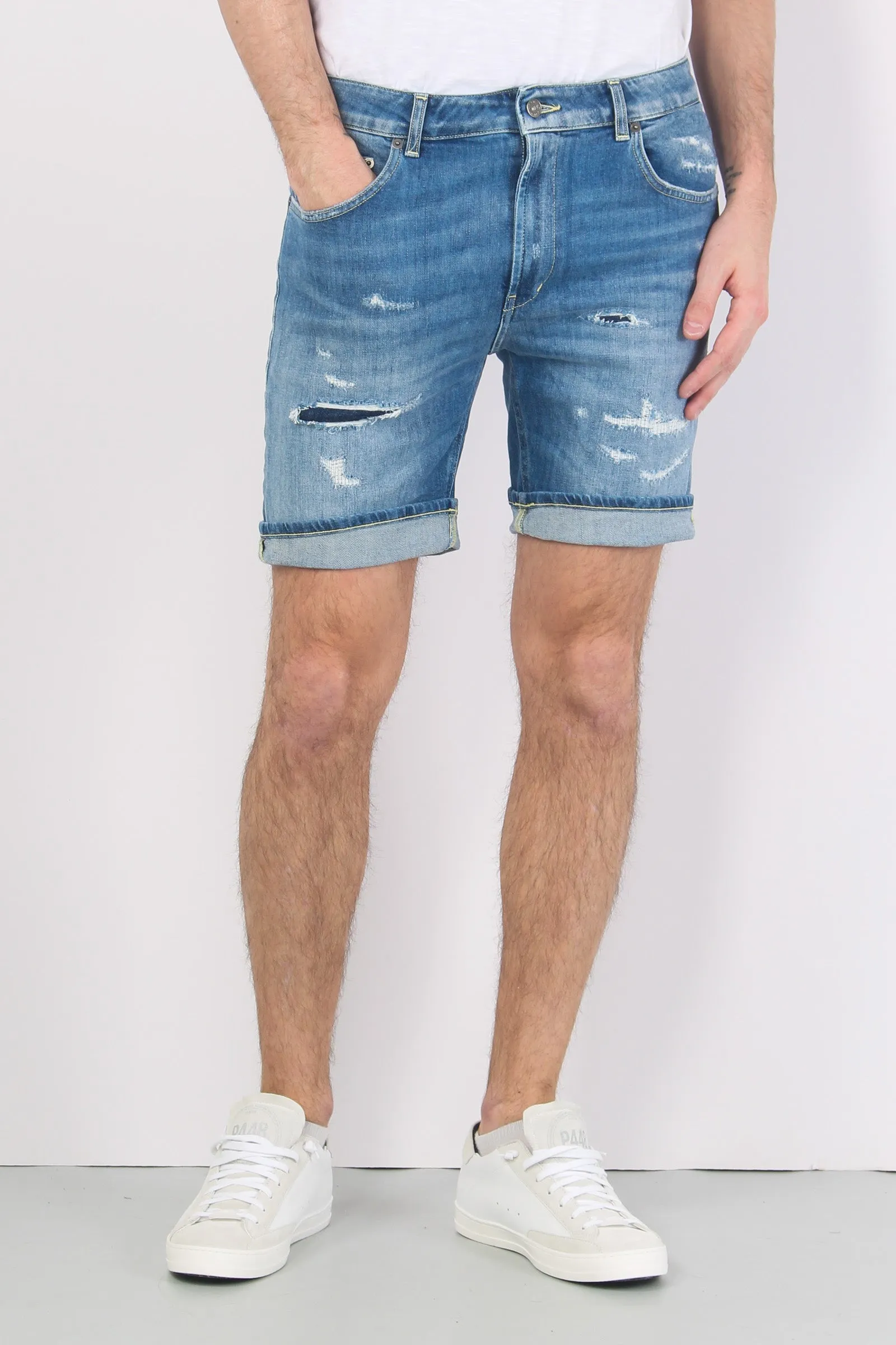 Derick Bermuda Rotture Denim