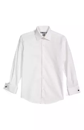 DKNY Boys French Cuff White Shirt YFC06