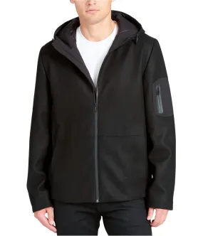 Dkny Mens Mixed-Media Coat