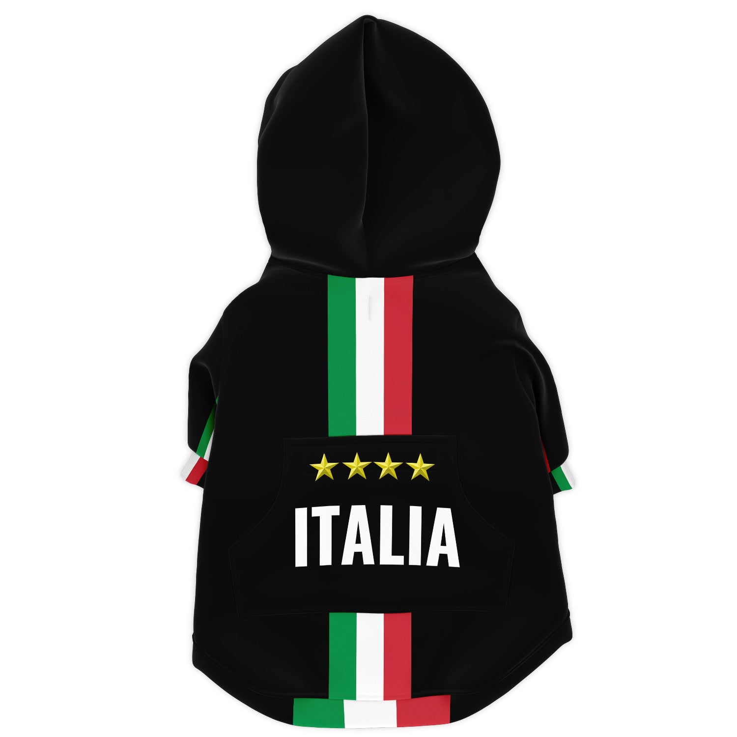 Dog Hoodie - Italia black