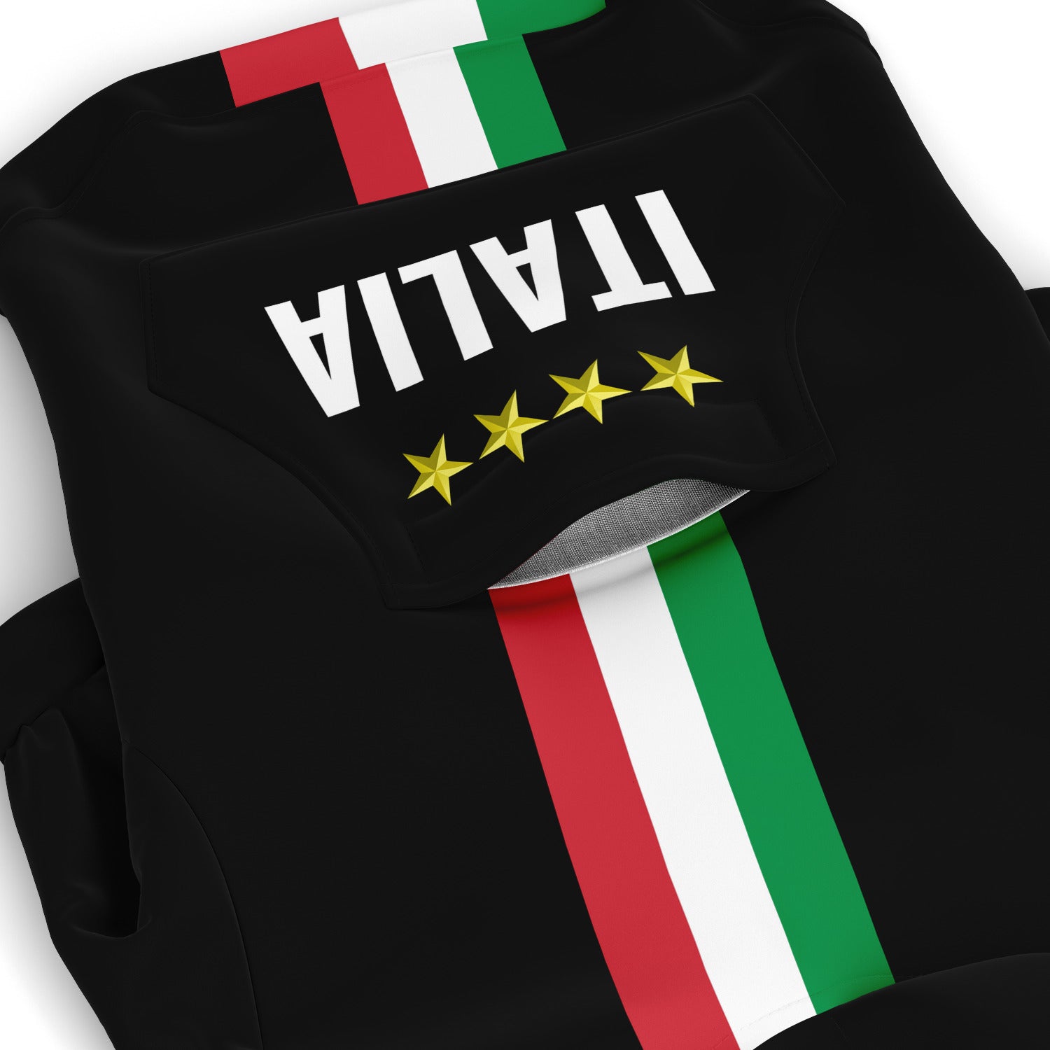 Dog Hoodie - Italia black