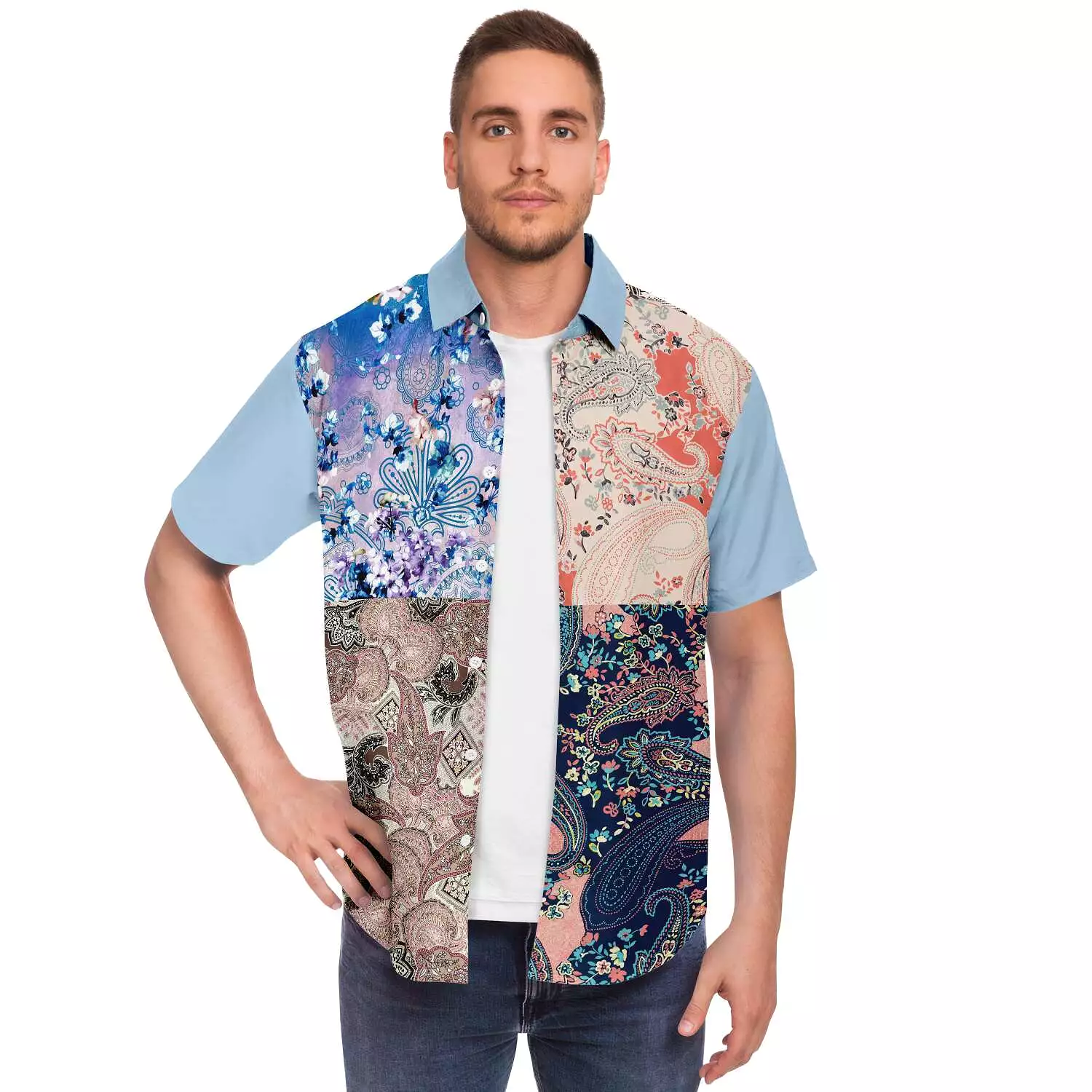 Dolores Park Paisley Button Down Shirt