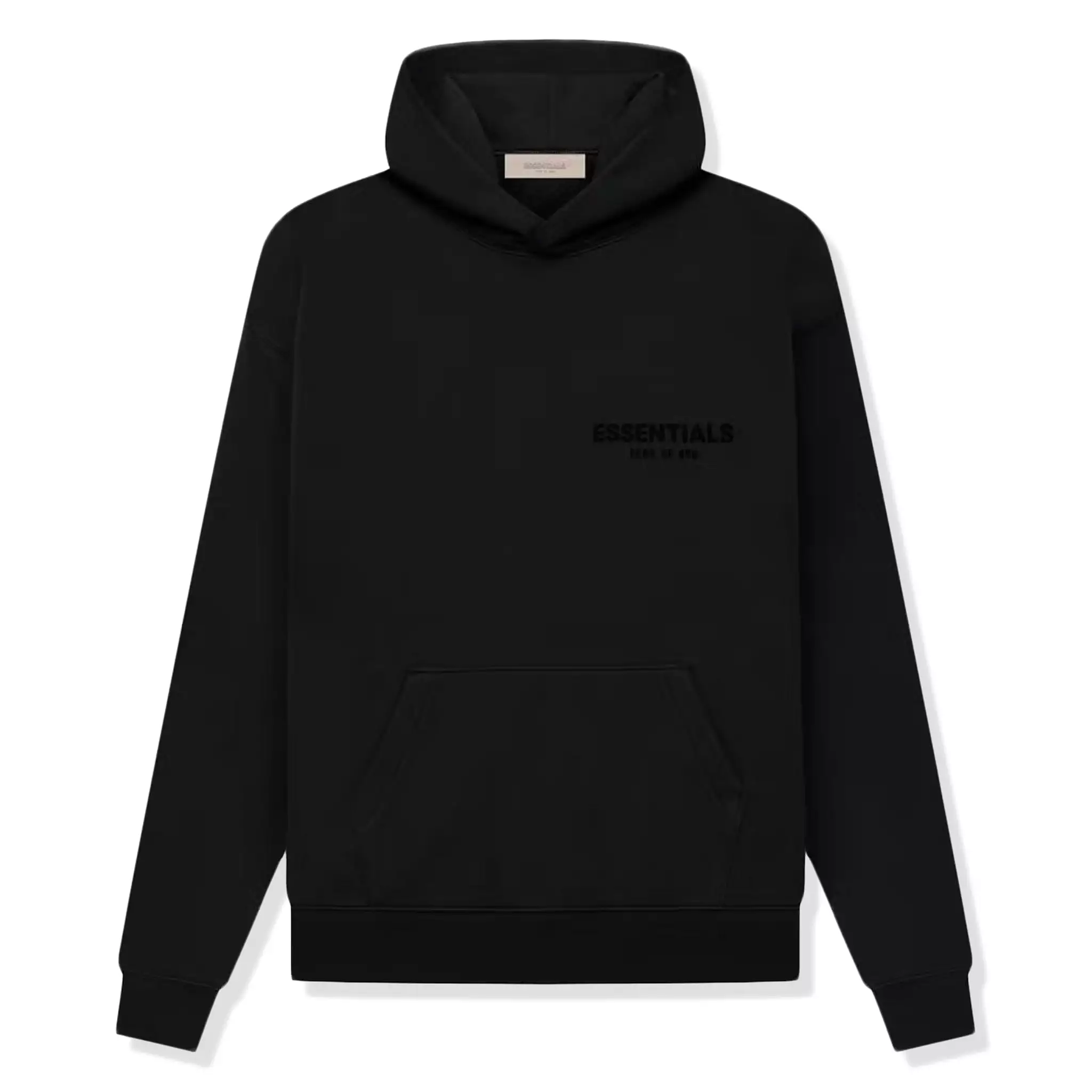 Fear Of God Essentials Black Hoodie (SS22)