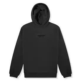 Fear Of God Essentials Jet Black Hoodie (FW23)