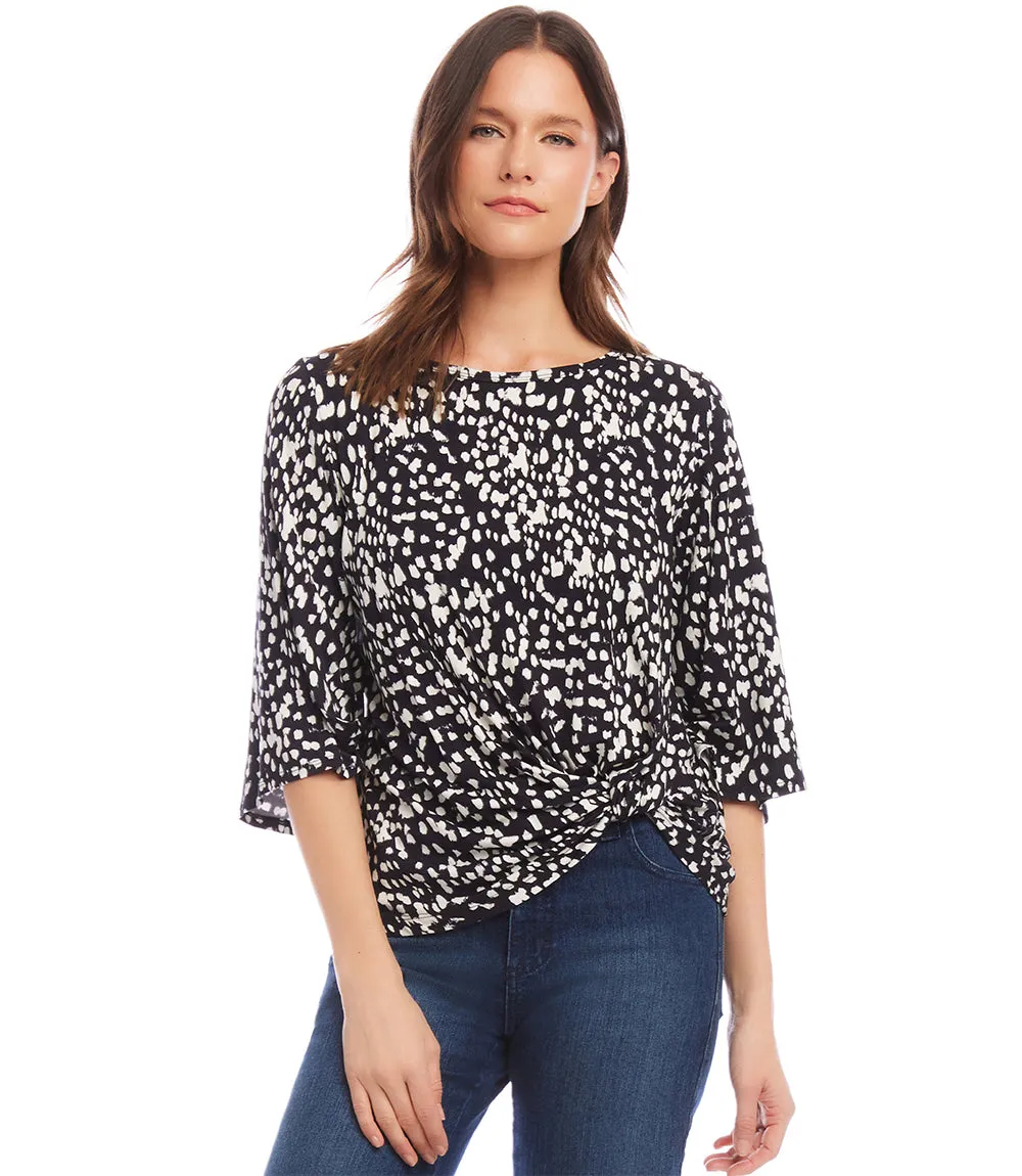 Flare Sleeve Pickup Top