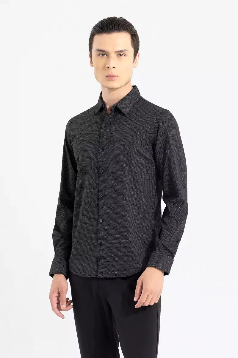 flexile black shirt