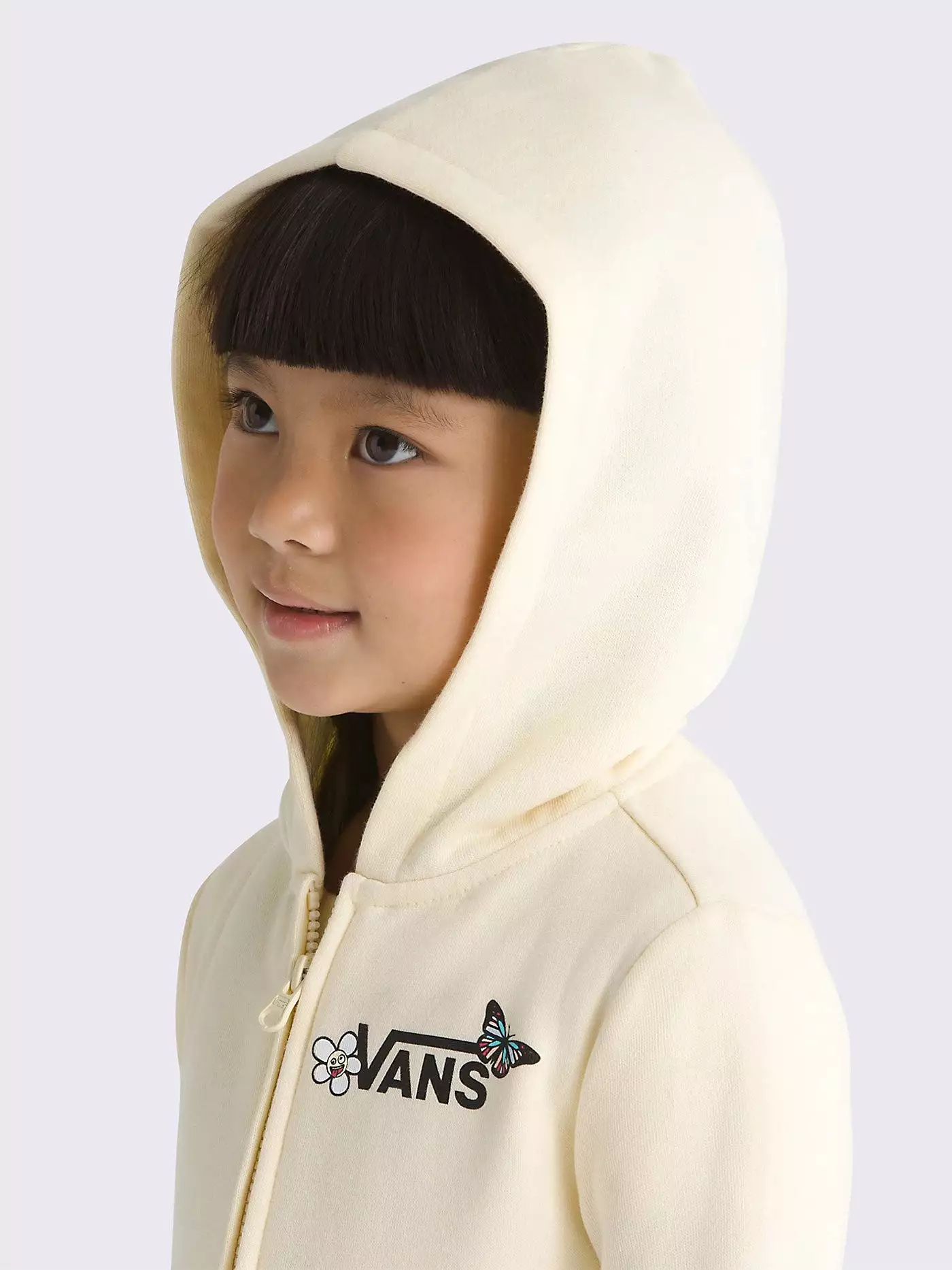 Flutter Fly Zip Hoodie (Girls 2-7)