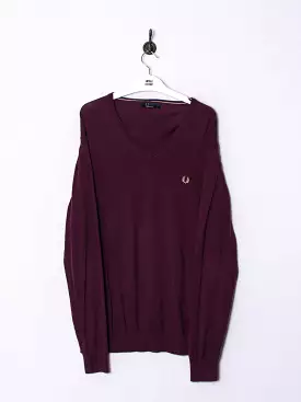 Fred Perry V-Neck Sweater