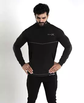 Gymx Black Hoodie - Sale