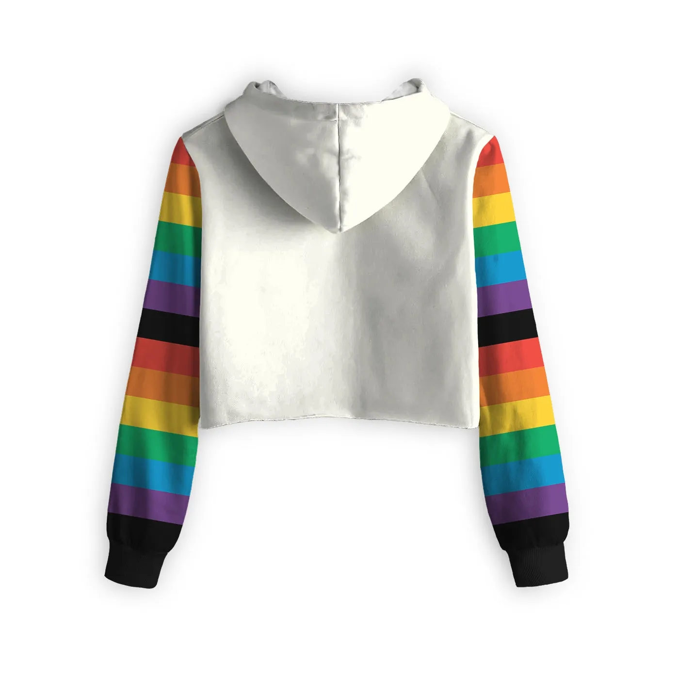 Happy Cropped Hoodie