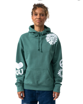 Happy Ending Hoodie In Green