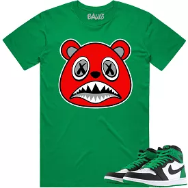 Jordan 1 Lucky Green 1s Shirt to Match - ANGRY BAWS BEAR