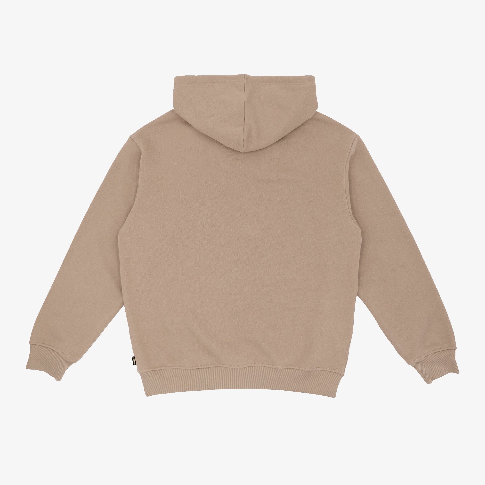 KIRIGAMI RUNNING DOG FLOCK HOODIE 'BEIGE'