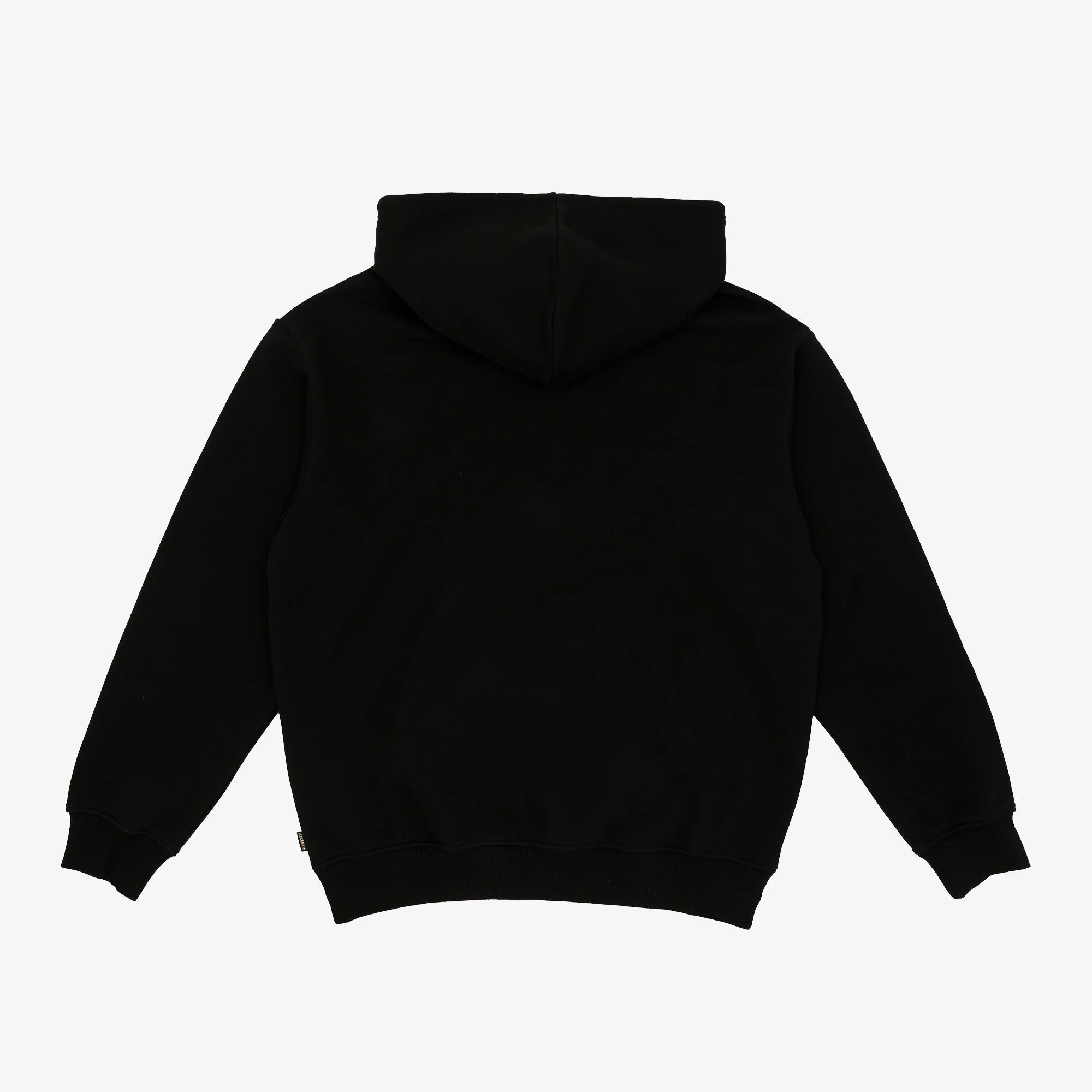 KIRIGAMI RUNNING DOG FLOCK HOODIE 'BLACK'