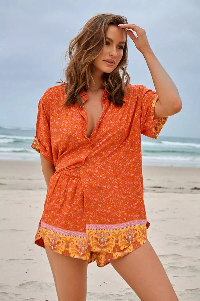 Lola Shirt Blouse - Summer Solstice Collection