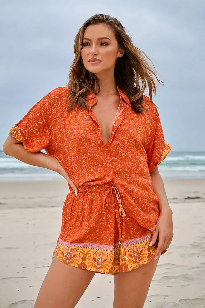 Lola Shirt Blouse - Summer Solstice Collection